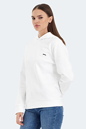 Slazenger KATHY IN Kadın Sweatshirt Beyaz