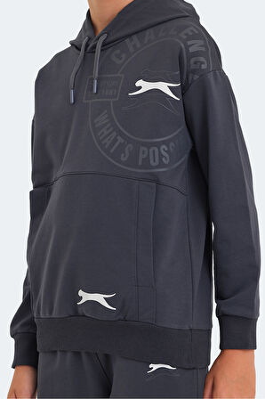 Slazenger LISEY Çocuk  Koyu Gri Eşofman Takımı