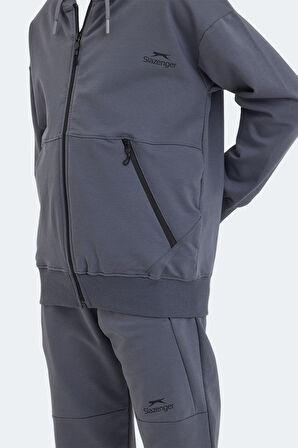 Slazenger LOCAL IN Çocuk  Koyu Gri Eşofman Takımı