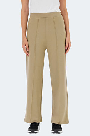 Slazenger VALENTINO Kadın Bol Paça Yeşil Eşofman Altı