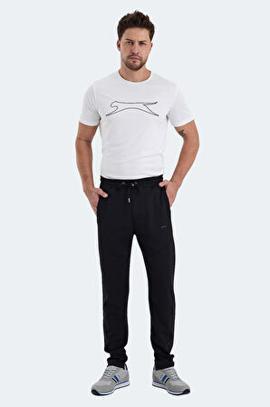 Slazenger VARIABLE Erkek Cepli Siyah Eşofman Altı