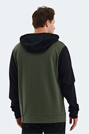 Slazenger VIOLA Erkek Sweatshirt Haki / Siyah