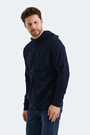 Slazenger VIOLET Erkek Sweatshirt Lacivert