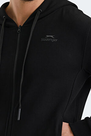 Slazenger VENDA Erkek Sweatshirt Siyah