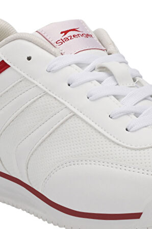 Slazenger MADISON I Erkek  Beyaz / Kırmızı Günlük Spor Ayakkabısı