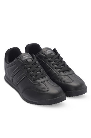 Slazenger POLITICS I Erkek Sneaker Ayakkabı Siyah / Siyah