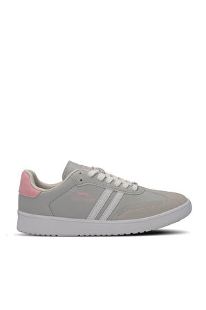 Slazenger POUND I Kadın Sneaker Ayakkabı Gri / Pembe