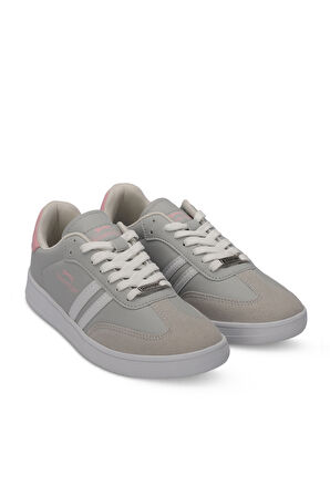 Slazenger POUND I Kadın Sneaker Ayakkabı Gri / Pembe