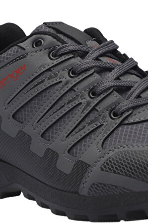 Slazenger ACTIVISTA I Erkek  Koyu Gri / Kırmızı Outdoor