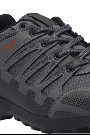 Slazenger ACTIVISTA I Erkek  Koyu Gri / Kırmızı Outdoor