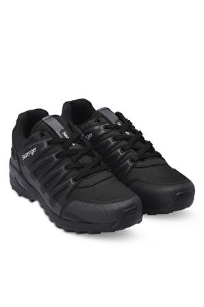 Slazenger ACTIVISTA I Erkek  Siyah / Koyu Gri Outdoor