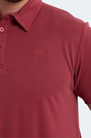 Slazenger KUGGA Erkek  Bordo Tişört