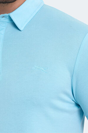 Slazenger KUGGA Erkek  Turkuaz Tişört