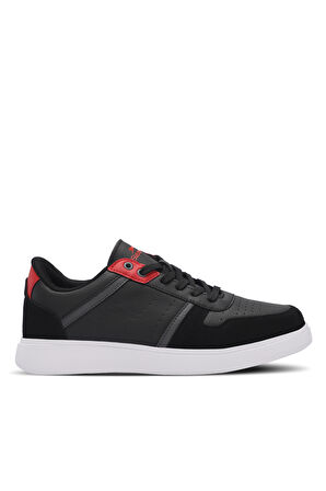 Slazenger LAZER I Erkek Sneaker Ayakkabı Siyah / Beyaz