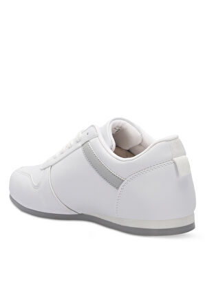 Slazenger LOTUS I Erkek  Beyaz / Gri Günlük Spor Ayakkabısı