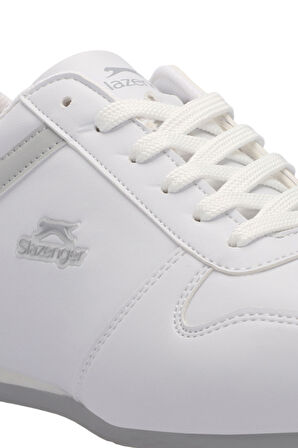 Slazenger LOTUS I Erkek  Beyaz / Gri Günlük Spor Ayakkabısı