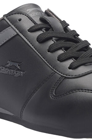 Slazenger LOTUS I Erkek Sneaker Ayakkabı Siyah / Koyu Gri