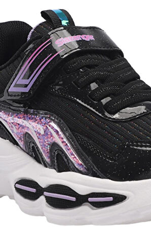 Slazenger NOELA Çocuk  Siyah Günlük Spor Ayakkabısı