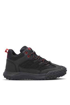 Slazenger TECA Erkek  Siyah / Kırmızı Bot