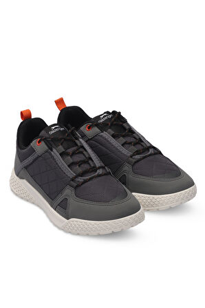 Slazenger TERENTIY Erkek Sneaker Ayakkabı Koyu Gri / Kırmızı