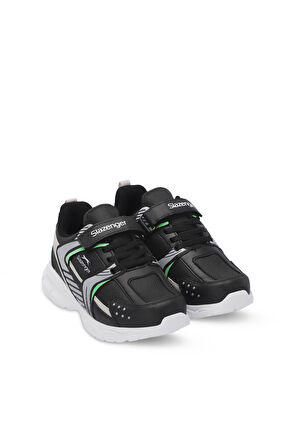 Slazenger KENDALL Unisex Çocuk Sneaker Ayakkabı Siyah / Beyaz