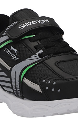 Slazenger KENDALL Unisex Çocuk Sneaker Ayakkabı Siyah / Beyaz