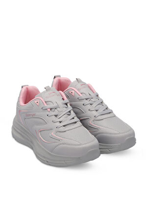 Slazenger LAUREN I Kadın Sneaker Ayakkabı Gri / Pembe