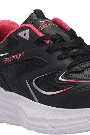 Slazenger LAUREN I Kadın Sneaker Ayakkabı Siyah / Fuşya