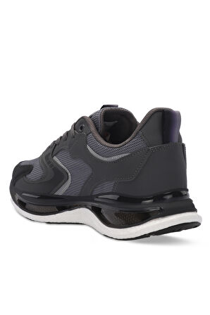 Slazenger ZOWIE Erkek Sneaker Ayakkabı Koyu Gri / Siyah