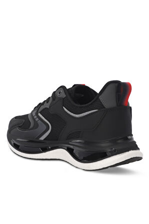 Slazenger ZOWIE Erkek  Siyah / Kırmızı Koşu & Yürüyüş Spor Ayakkabısı