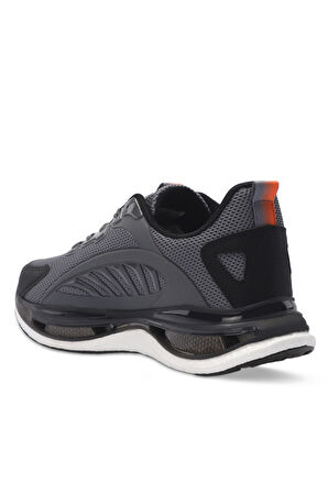 Slazenger ZEUS Erkek Sneaker Ayakkabı Koyu Gri / Turuncu