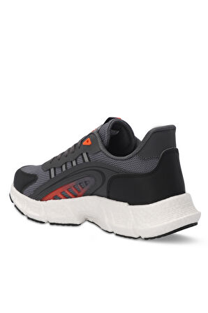 Slazenger ZIPLINE Erkek Sneaker Ayakkabı Koyu Gri / Turuncu