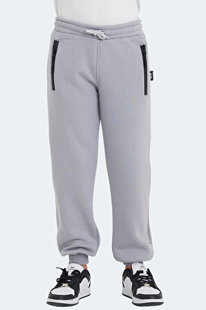 Slazenger LAMIS Unisex Çocuk Eşofman Altı Taş Gri