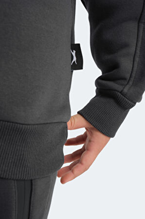 Slazenger LOGAN Çocuk  Koyu Gri Sweatshirt
