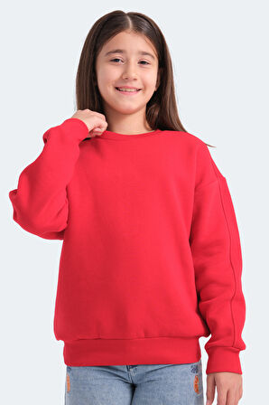 Slazenger LOGAN Çocuk  Kırmızı Sweatshirt