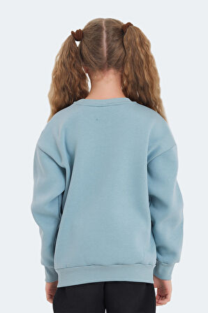 Slazenger LONE Çocuk  Mavi Sweatshirt