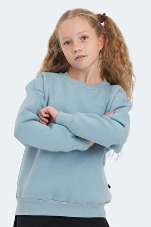 Slazenger LONE Çocuk  Mavi Sweatshirt