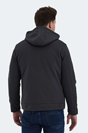 Slazenger HENDRIKKO Erkek  Koyu Gri Mont & Kaban