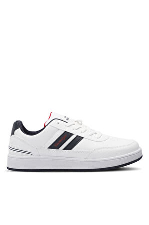 Slazenger MONET IN Kadın Sneaker Ayakkabı Beyaz / Lacivert / Kırmızı