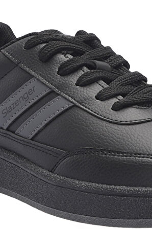 Slazenger MONET IN Kadın  Siyah / Koyu Gri Günlük Spor Ayakkabısı