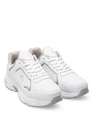 Slazenger MOSS Erkek  Beyaz / Gri Koşu & Yürüyüş Spor Ayakkabısı