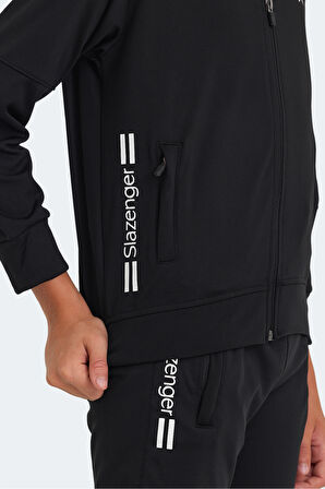 Slazenger NEXT Unisex Çocuk Eşofman Takımı Siyah