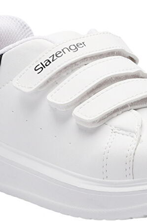 Slazenger LOVE I Unisex Çocuk Sneaker Ayakkabı Beyaz / Siyah