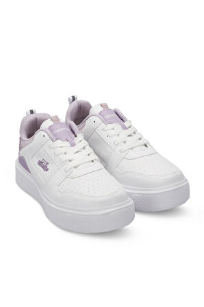 Slazenger LONDON I Kadın Sneaker Ayakkabı Beyaz / Lila