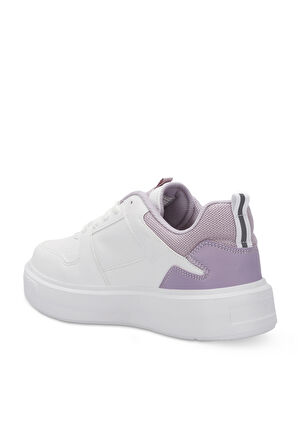 Slazenger LONDON I Kadın Sneaker Ayakkabı Beyaz / Lila