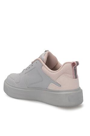 Slazenger LONDON I Kadın  Gri / Pembe Günlük Spor Ayakkabısı