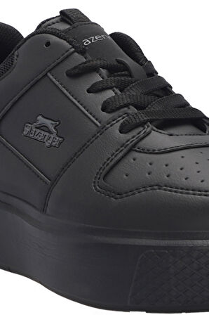 Slazenger LONDON I Kadın  Siyah / Siyah Günlük Spor Ayakkabısı