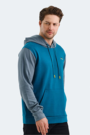 Slazenger VIOLA Erkek Sweatshirt Petrol