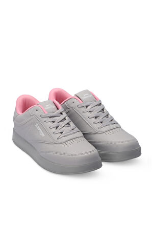 Slazenger LYON I Kadın Sneaker Ayakkabı Gri / Pembe