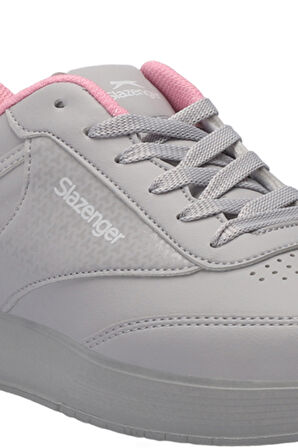 Slazenger LYON I Kadın Sneaker Ayakkabı Gri / Pembe